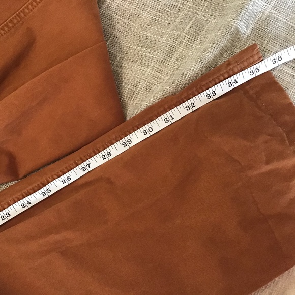 Pumpkin colored cargo pants - Picture 13 of 14